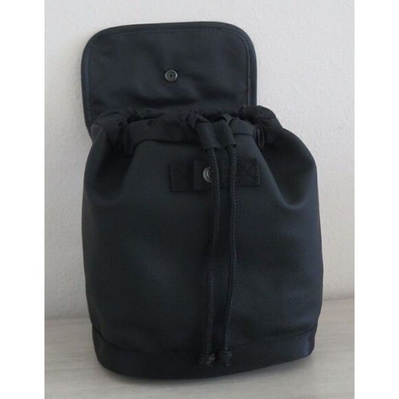adidas 5150804 Unisex Black/Rose Gold PU Leather Mini Backpack - Picture 4 of 11
